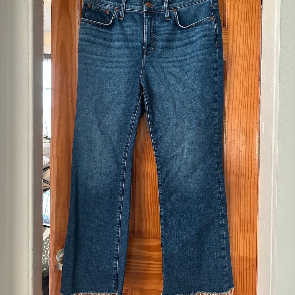 Madewell Kick Out Crop Jeans Mid Rise 31